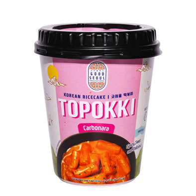 GOOD SEOUL Korean RiceCake TOPOKKI CARBONARA, 1pc x 113g *new packaging