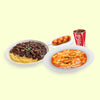 Cheese Rice Tteokbokki (Spicy Rice Cake)  and Jajangmyun JUMBO Meal  (ONLY AVAILABLE FOR DUBAI AREAS - Deira till Dubai Marina excluding far areas)