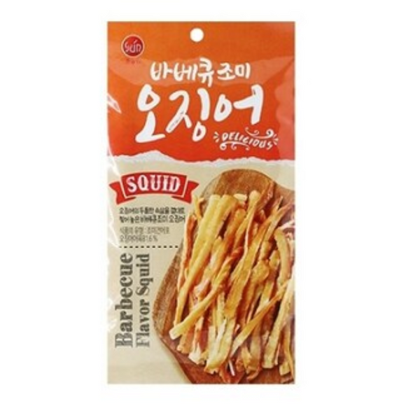Barbeque Flavor Squid 25g, 1pc