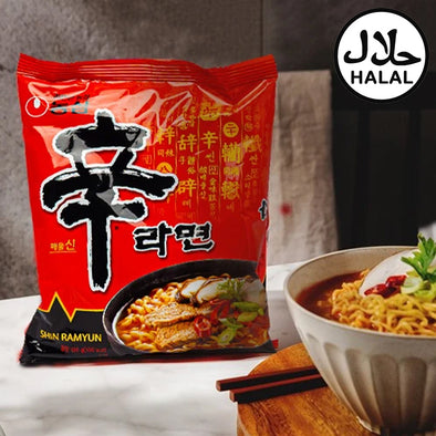 🌶️ [Nongshim] Shin Ramyun | Spicy Noodles (package type, 120g x 5pcs)